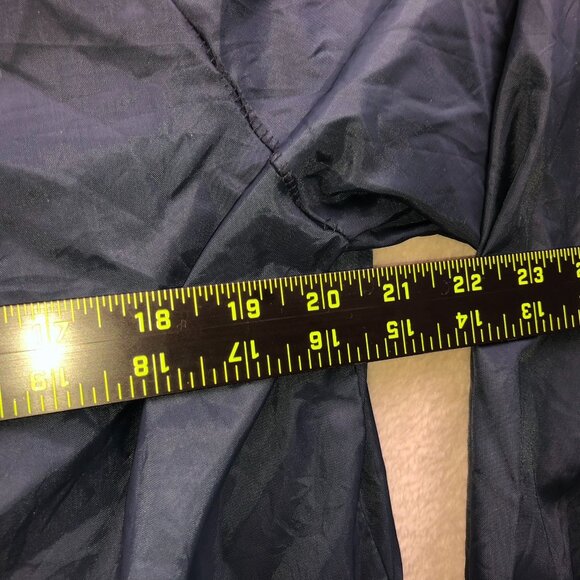 Champion Mens Coach Jacket Medium Middletown Crew Shacket Button Up Navy Classic - Picture 7 of 11